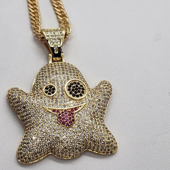 Brand New Cartoon Ghost Necklace - Picture 2 of 4